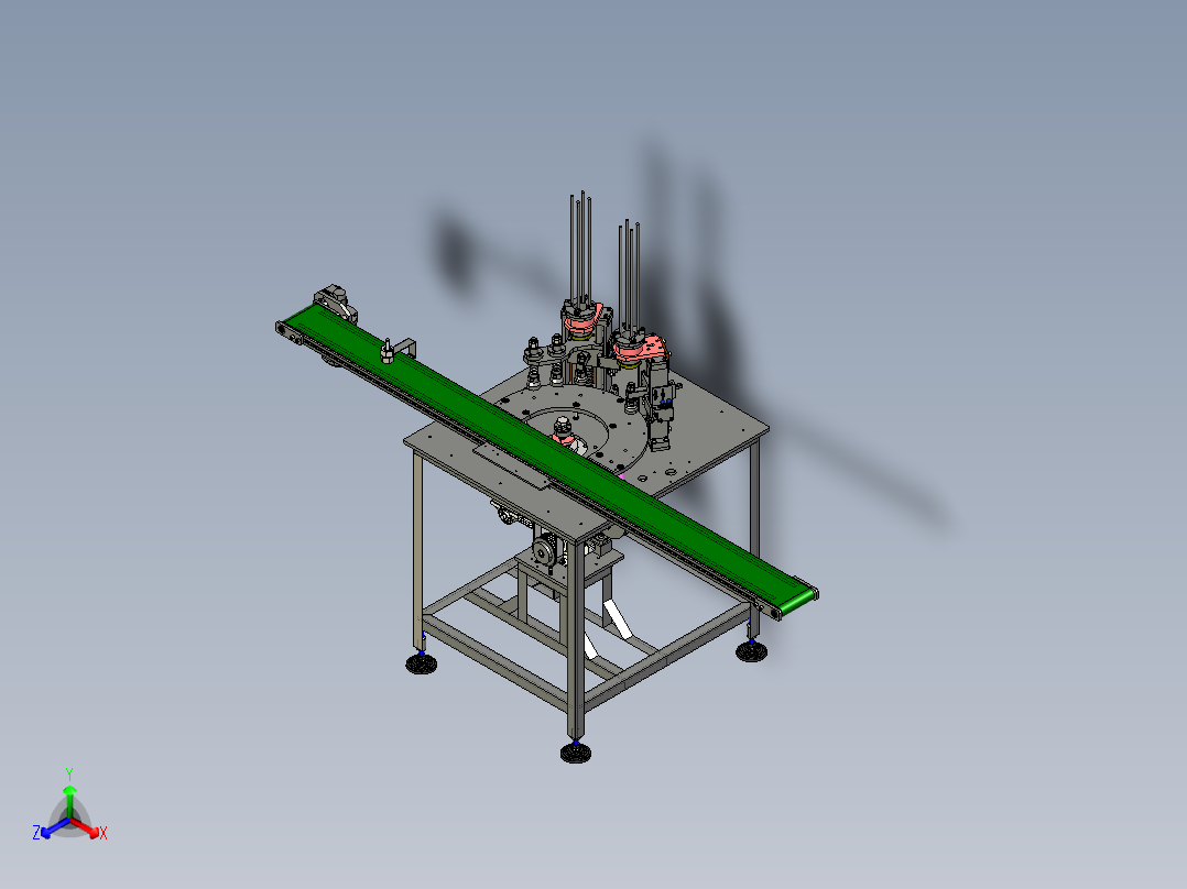 制药机构正等轴测图