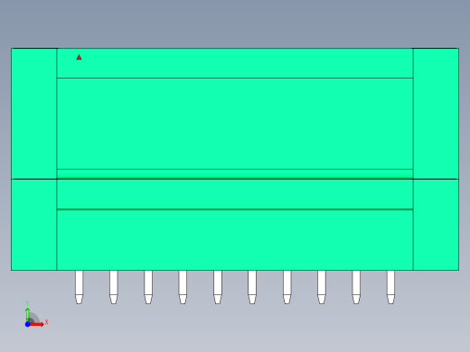 DEGSON 15EDG（公头） 3.5mm 螺钉锁紧，插拔式接线端子 FullPack-15EDGVTM-3.5-20P-14-00AH前视缩略图