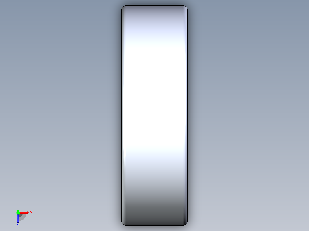 滚珠轴承-FAG BALL BEARING 6200.STEP俯视图