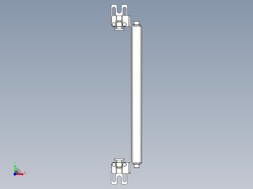 基恩士SL-JB23_back-mount_kc图纸模型前视缩略图