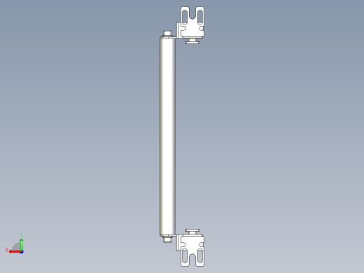 基恩士SL-JB23_back-mount_kc图纸模型后视缩略图