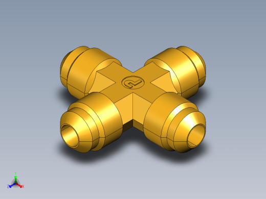 扩口式工业通用硬管接头147F-6