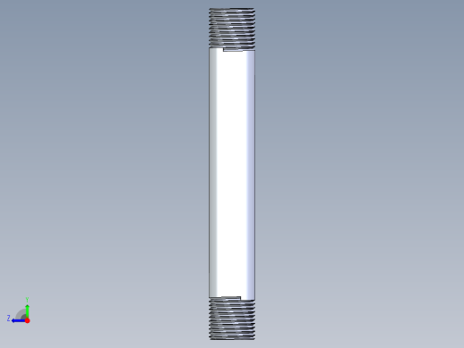 CPVC管件33-Sch80_Nipple_MPTxMPT_9861-084_0.5in x 6in右视缩略图