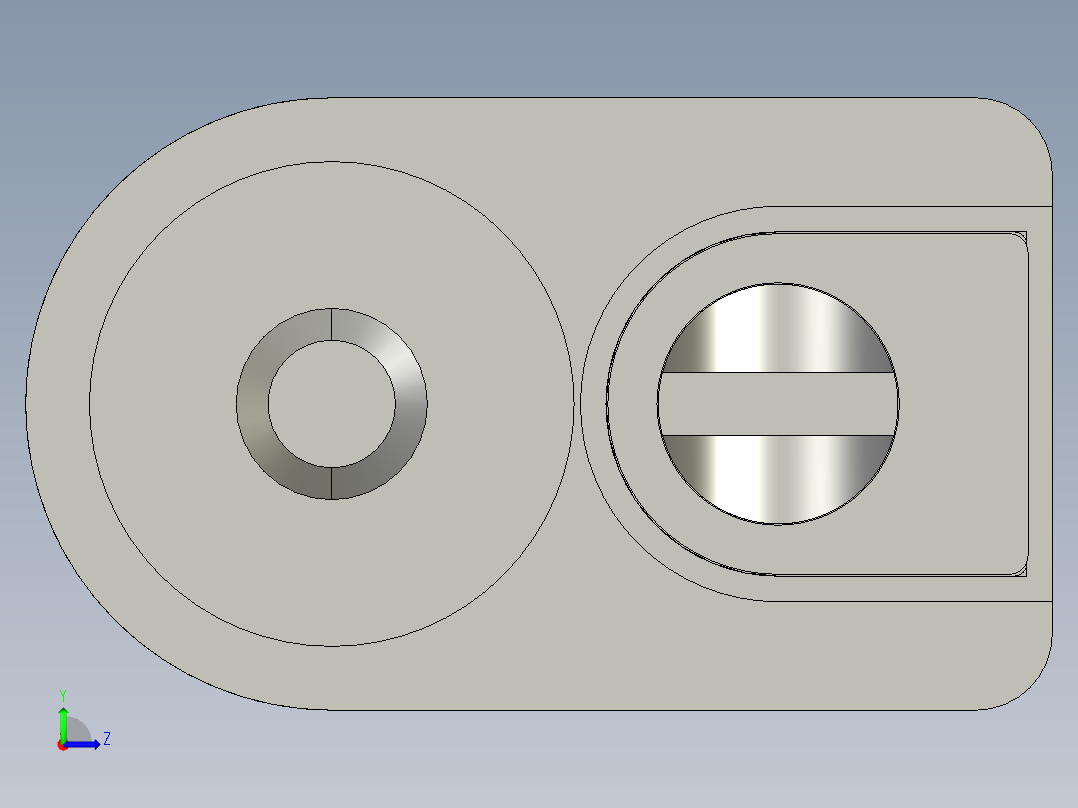 上银线性制动器LAS3_STEP左视图