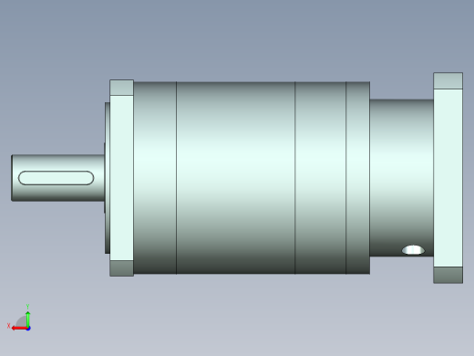 直齿PLF160-L3-LC 35-114.3-200-M12.stp后视缩略图