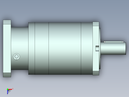 直齿PLF160-L3-LC 35-114.3-200-M12.stp俯视缩略图