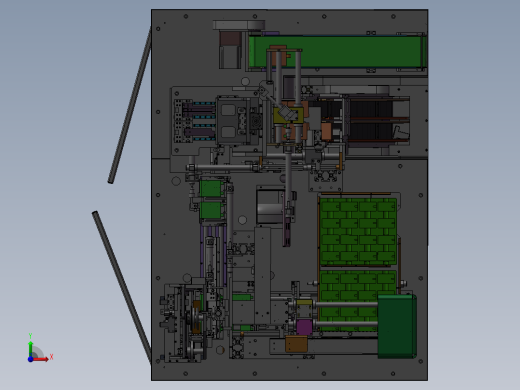 方形锂离子电池贴胶入壳机（锂电芯自动装入铝壳）前视缩略图