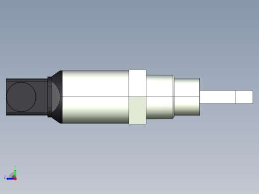 超声波设备H-69mm-2.72in-SS-OUTPUT-3-wire-PNP-NPN-DIN-CONNECTOR-NPT-THREAD右视缩略图