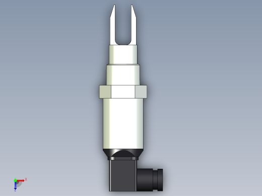 超声波设备H-69mm-2.72in-SS-OUTPUT-3-wire-PNP-NPN-DIN-CONNECTOR-NPT-THREAD俯视缩略图