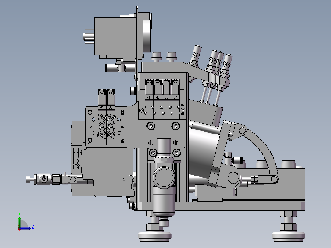 欧姆龙医治设备左视图