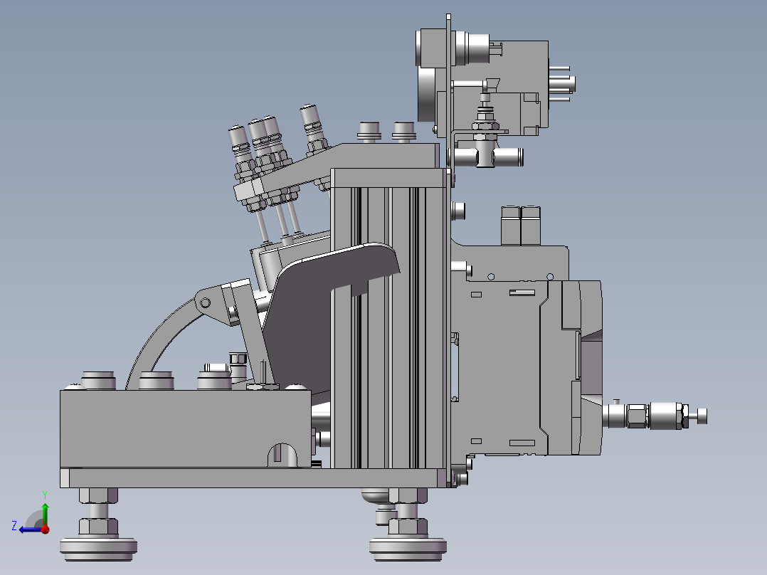 欧姆龙医治设备右视图