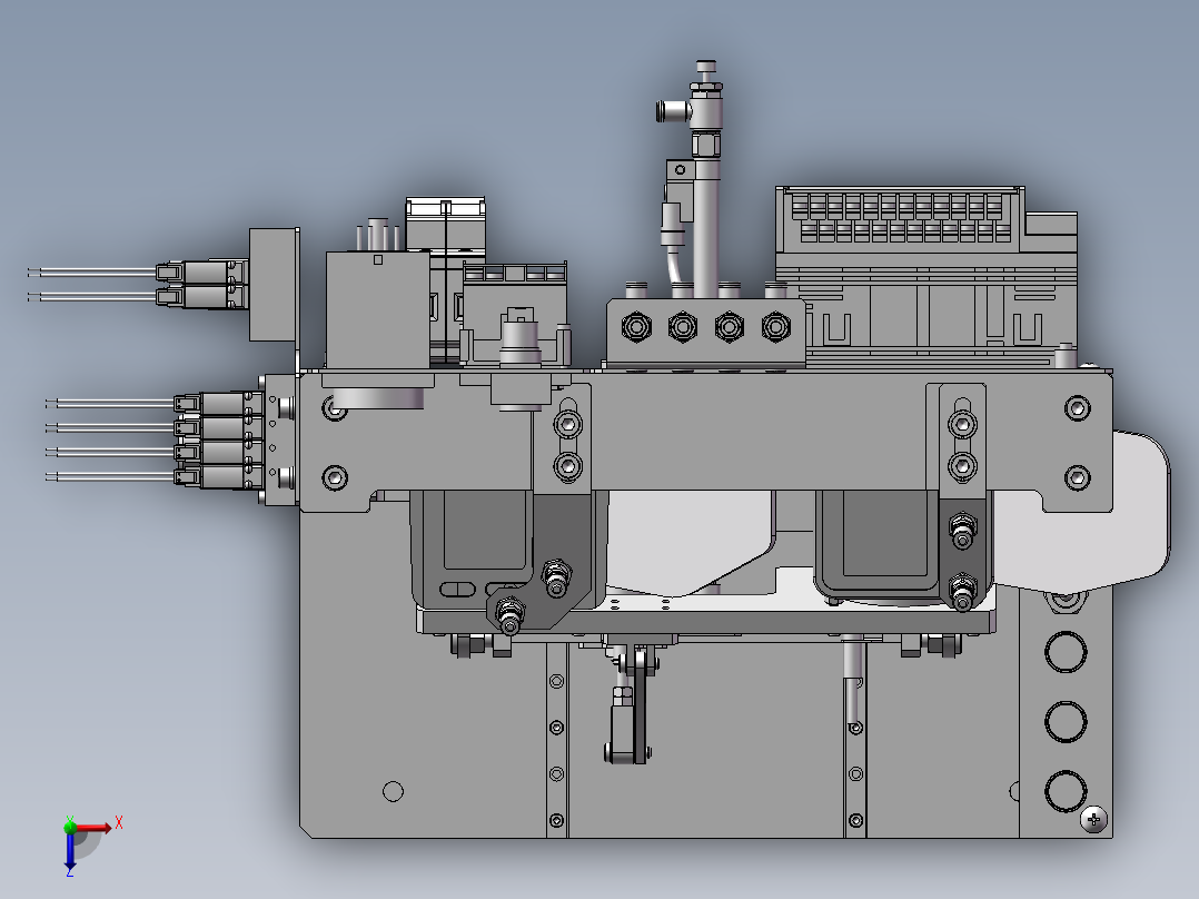 欧姆龙医治设备俯视图