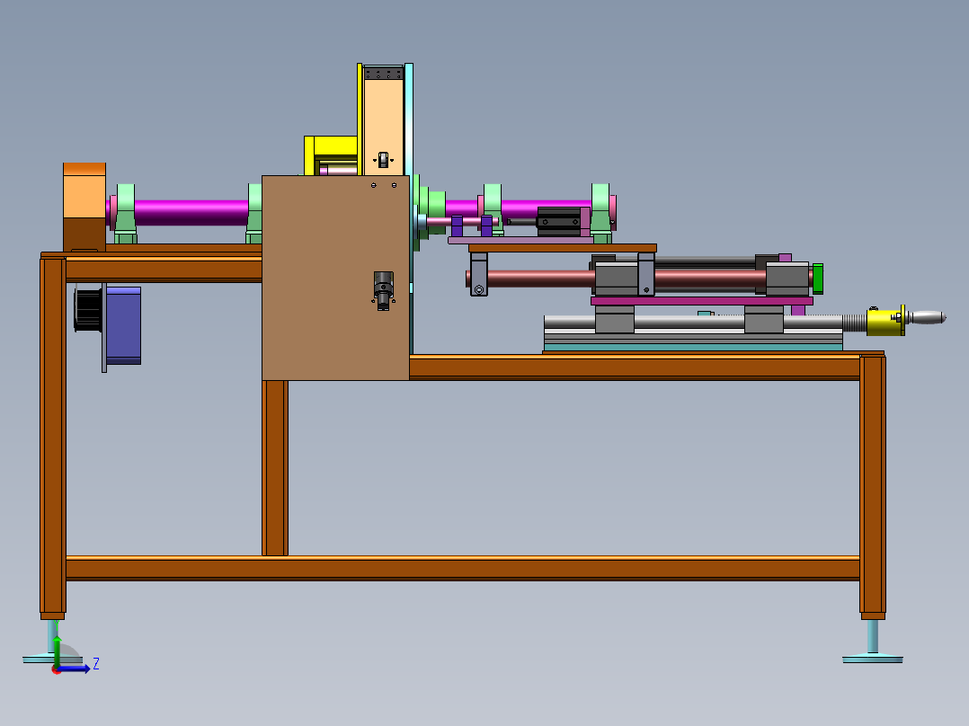 2023.02月-软管缠绕机sw18可编辑左视图