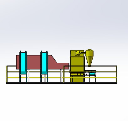 金银花自动烘干设备产线sw17