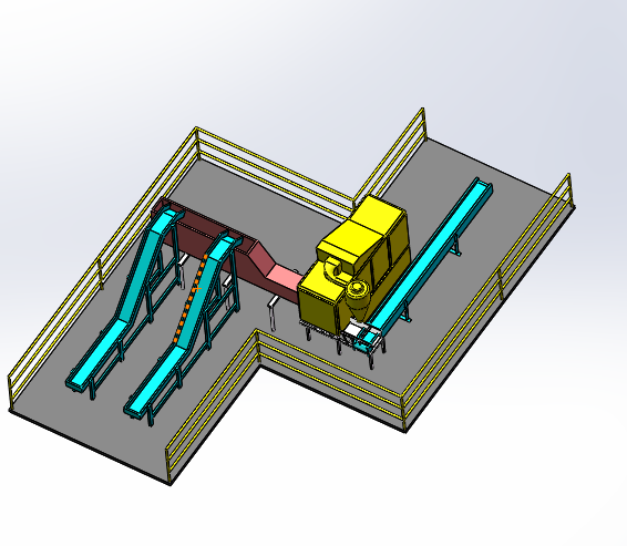 金银花自动烘干设备产线sw17