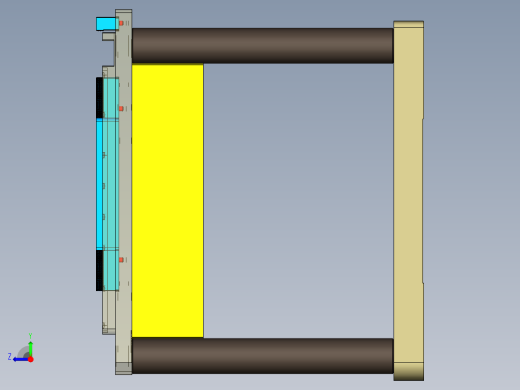 UX581-A-笔记本CNC工装夹具三维模型CNC1-190110右视缩略图