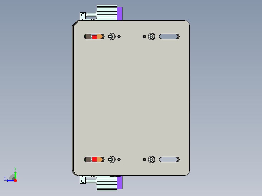 Nakia14 N7笔记本CNC工装夹具三维模型-A-CNC2-200713右视图