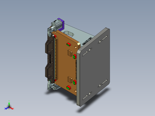 Nakia14 N7笔记本CNC工装夹具三维模型-A-CNC2-200713正等轴测缩略图