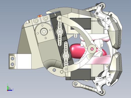仿生兽嘴左视缩略图