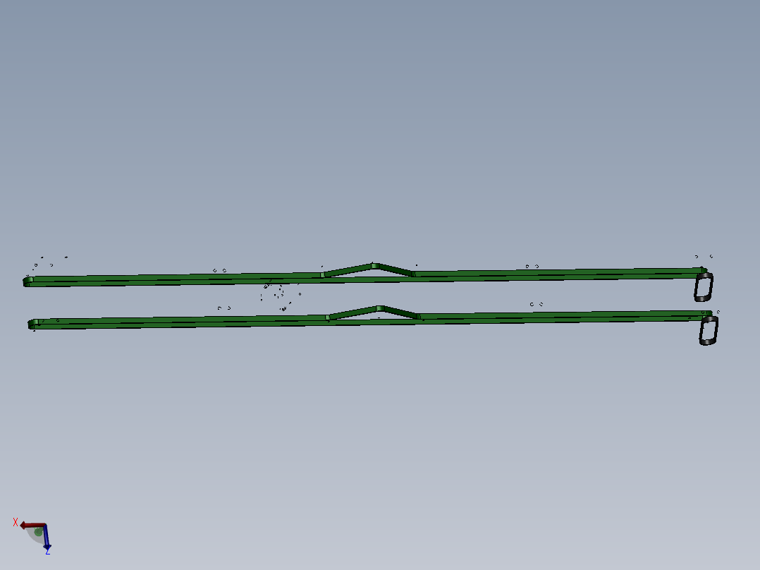 1.35米0.14米双带输送机构
