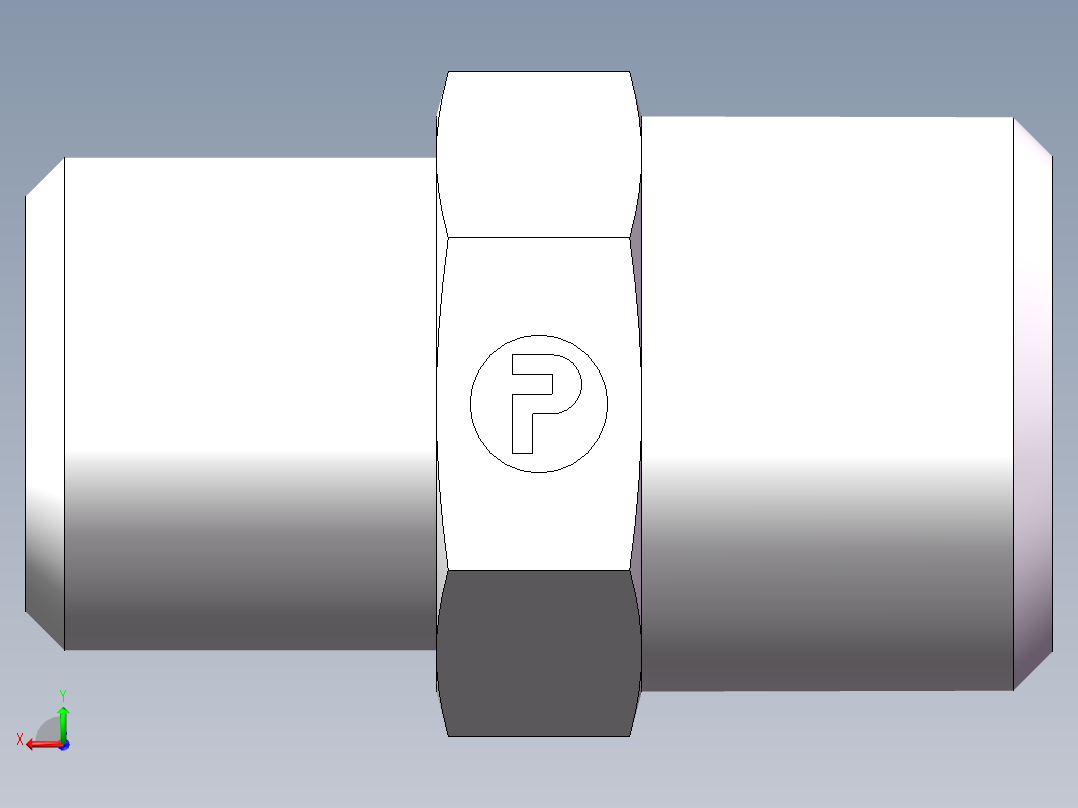 直通变径-GR、1C-12-14后视图