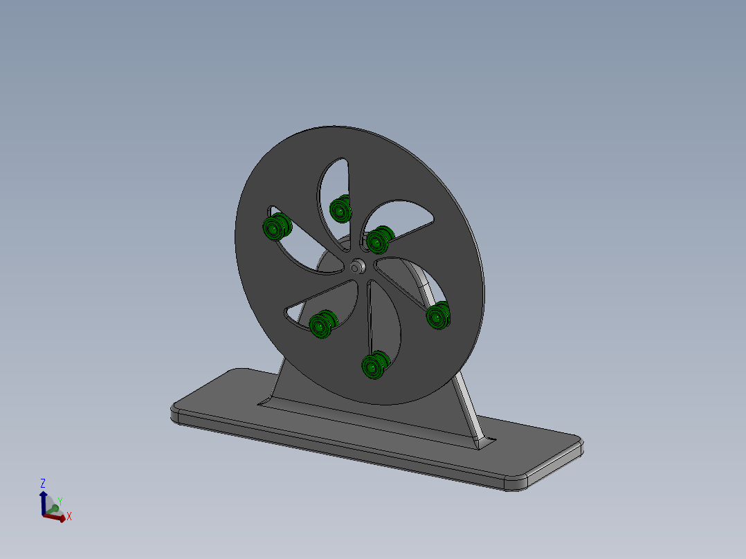 永动机(3)主视图