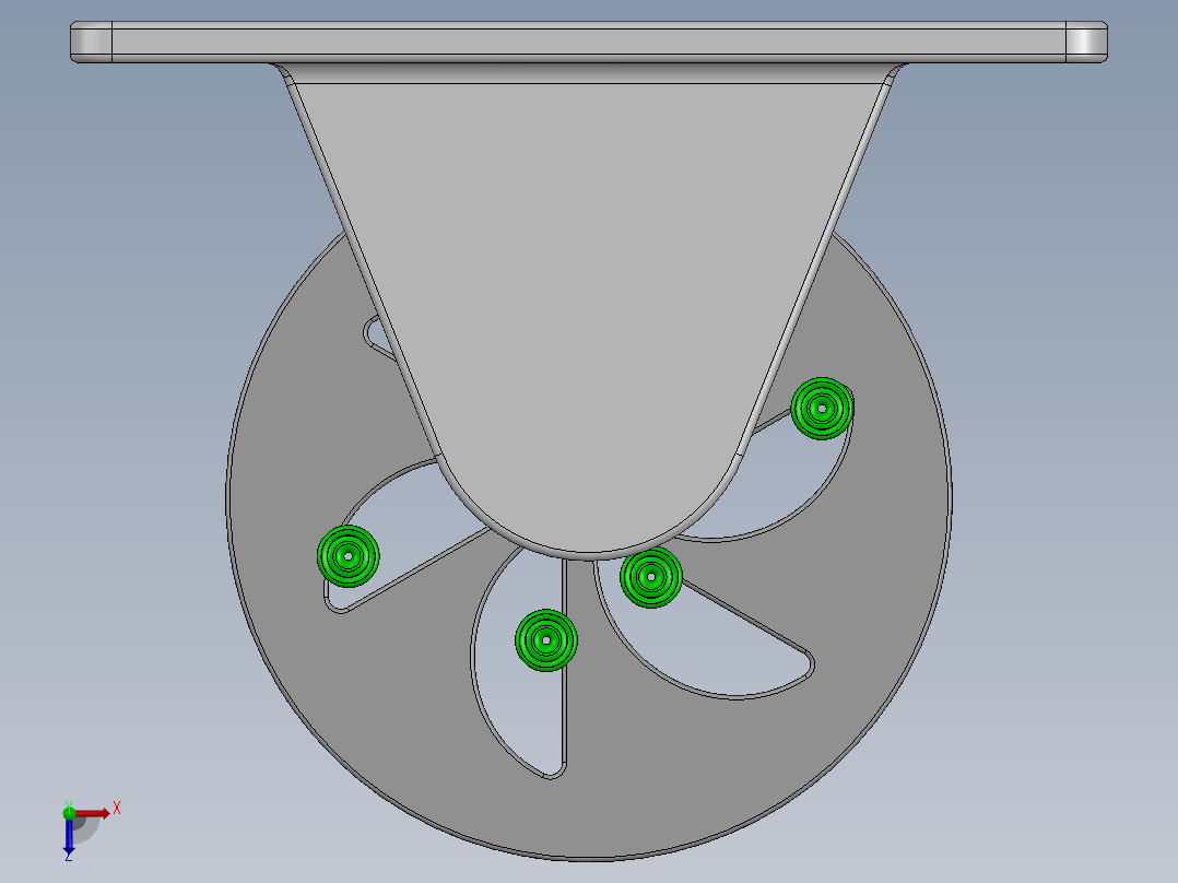 永动机(3)俯视图