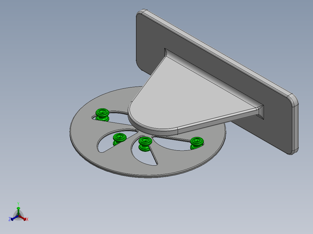 永动机(3)正等轴测图