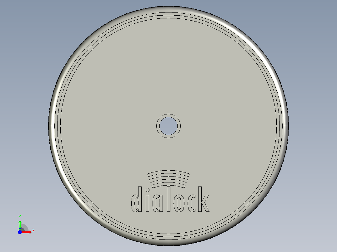 A0002820-DIALOCK 天线 - (HAFELE - 237.58.129)前视图