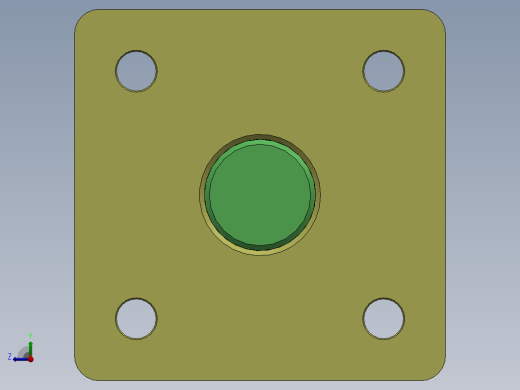 焊接式液压缸右视缩略图