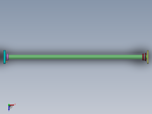 焊接式液压缸俯视缩略图