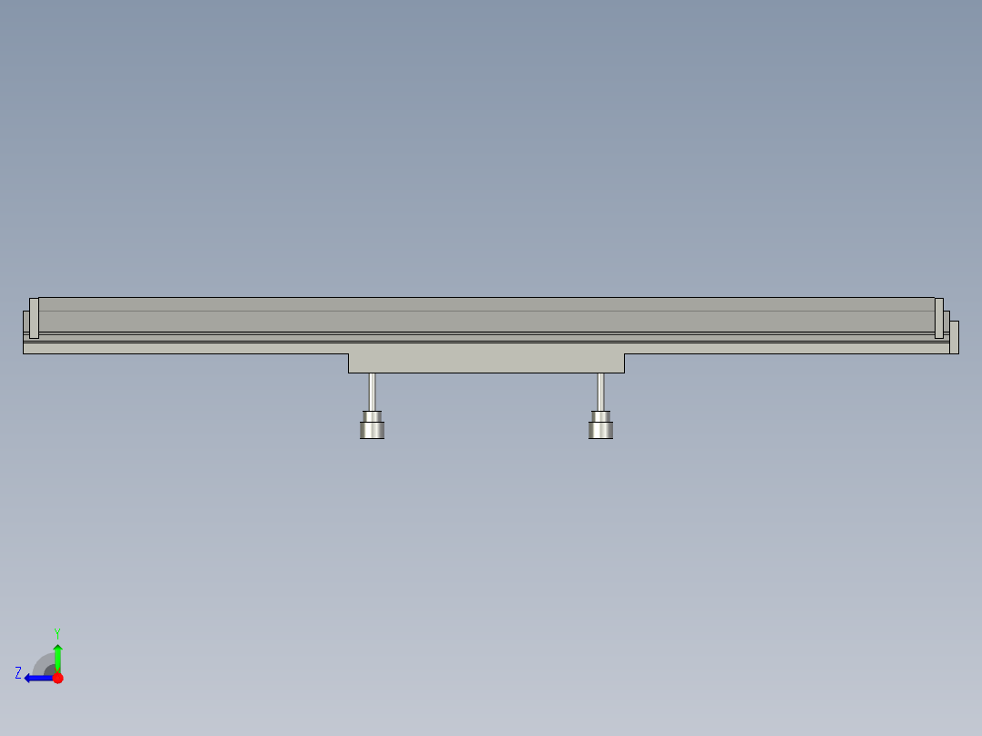 MPM-机型刮刀620MM(最长尺寸右视图
