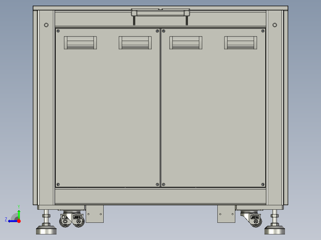 SAPMMZ01-09810-b升降框架装配右视图