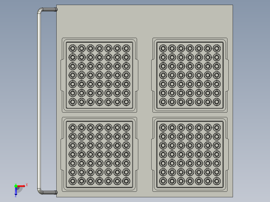 瓶子上料-料车俯视图