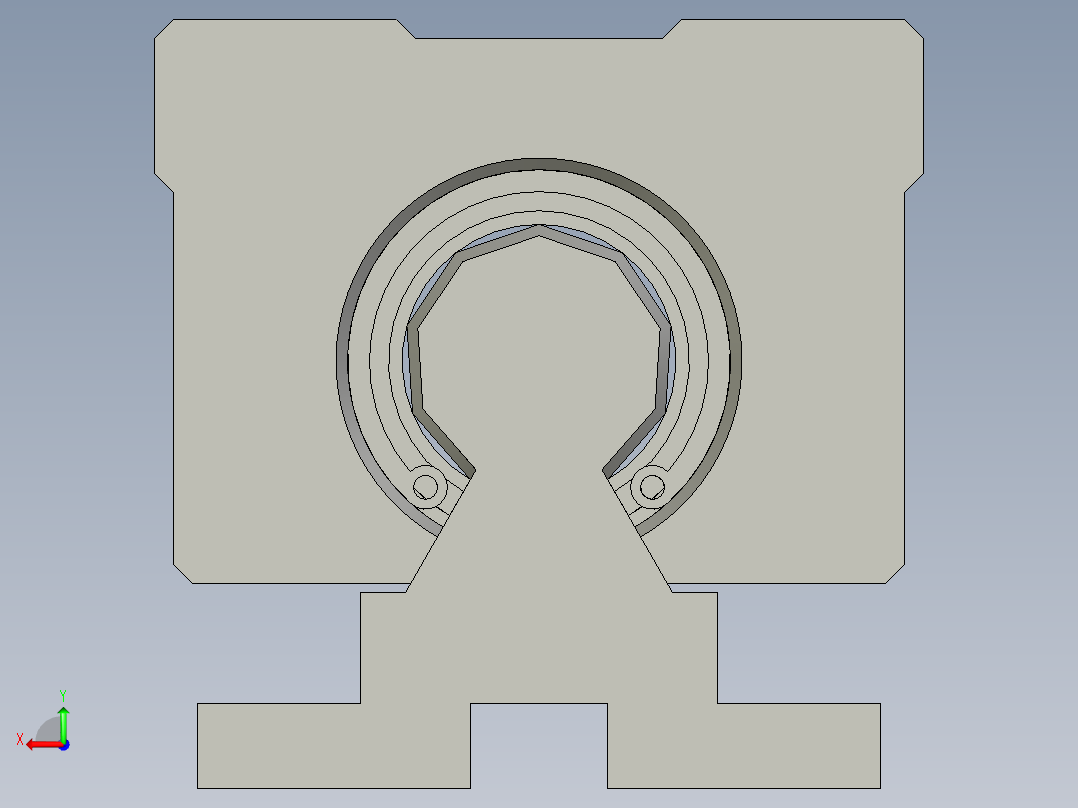 支撑导轨单元SBRS系列滑轨SBR16SA后视图