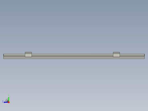 支撑导轨单元SBRS系列滑轨SBR16SA右视缩略图
