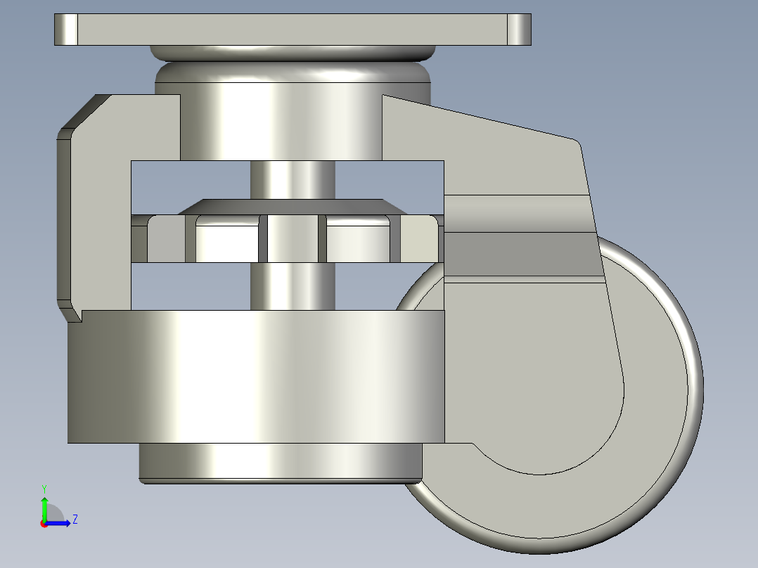 热风干设备-GD-80F左视图