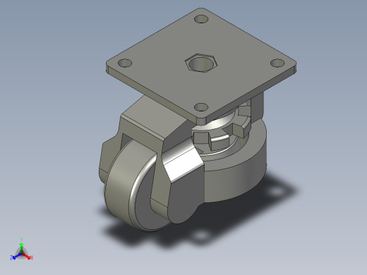 热风干设备-GD-80F正等轴测缩略图