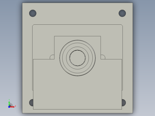丝杠调整组件前视缩略图