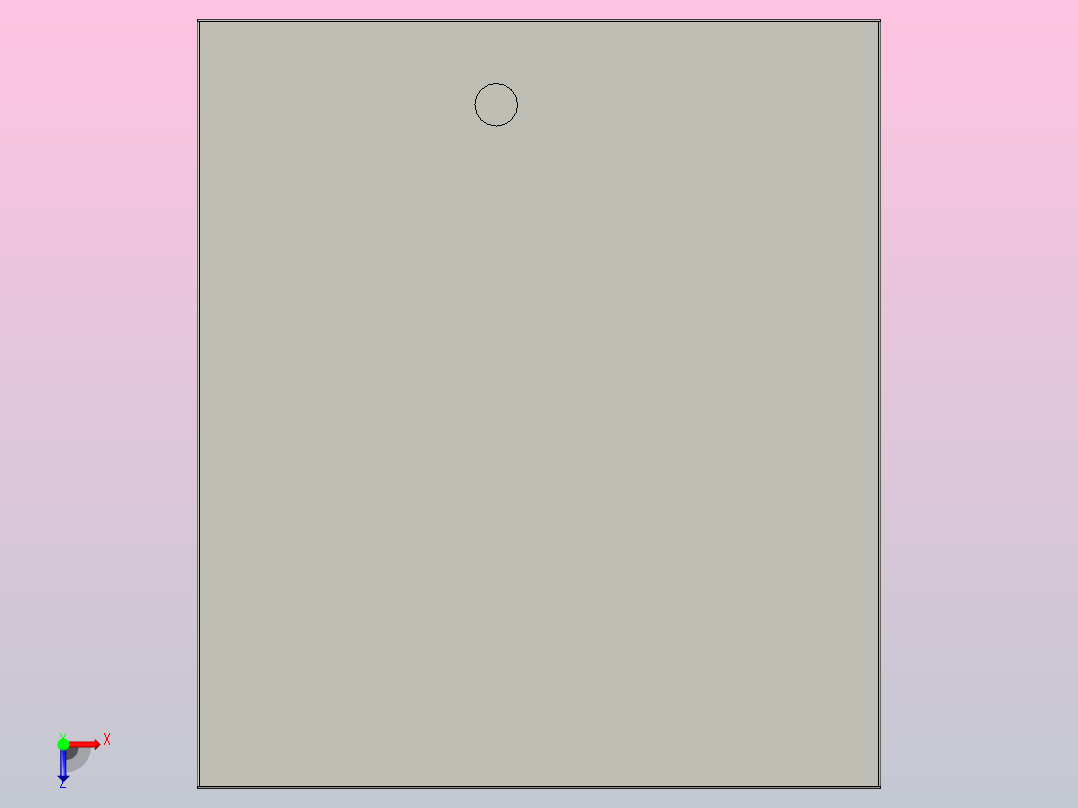焊接式微机台[焊接式微机台]俯视图