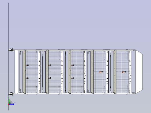 移动式动物饲养笼左视缩略图