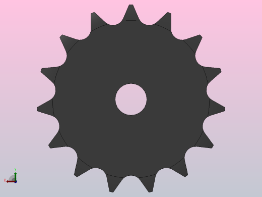 直孔链轮05B型_15-05B-1后视缩略图