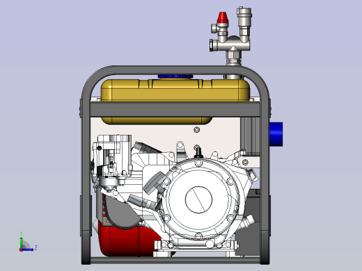 微型热电联产（热-电生成器）--46516--25左视缩略图