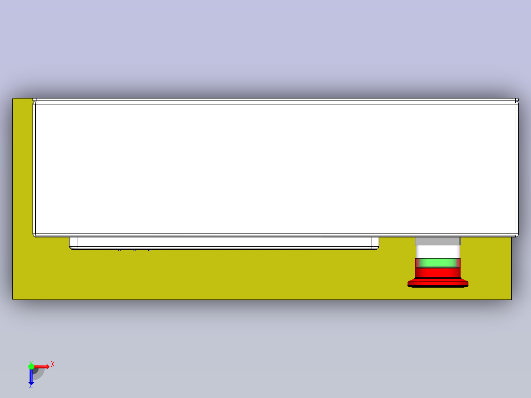 控制面板_操作面板俯视图