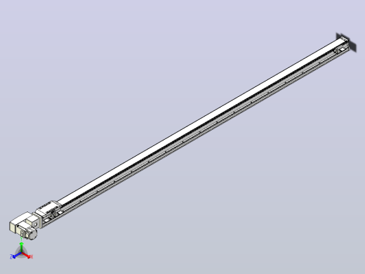 机器人皮带驱动直线轴TPA-GCB-50-P42-L1650-QL-M10-N3