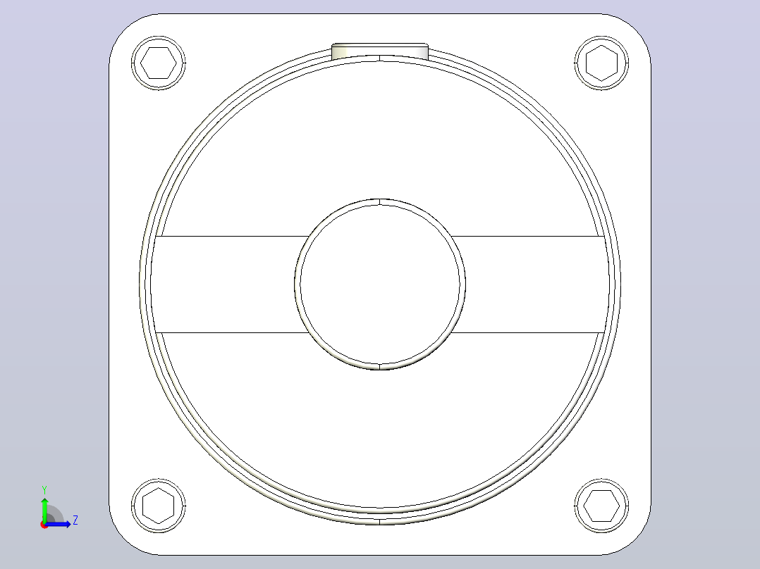 DC5（60-120W）系列电机[DC4GN60-N-24-31s]左视图