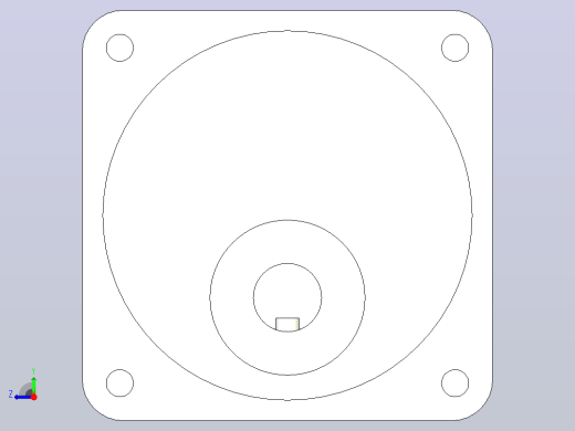 DC5（60-120W）系列电机[DC4GN60-N-24-31s]右视缩略图