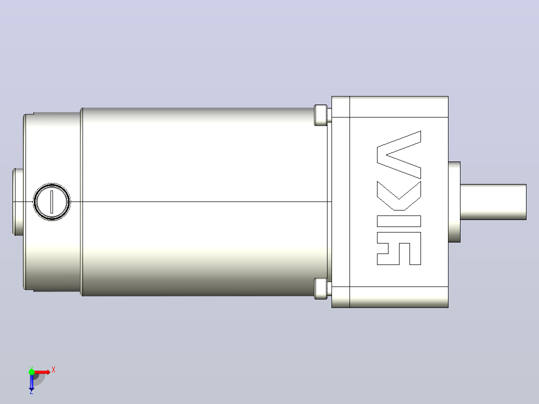 DC5（60-120W）系列电机[DC4GN60-N-24-31s]俯视图
