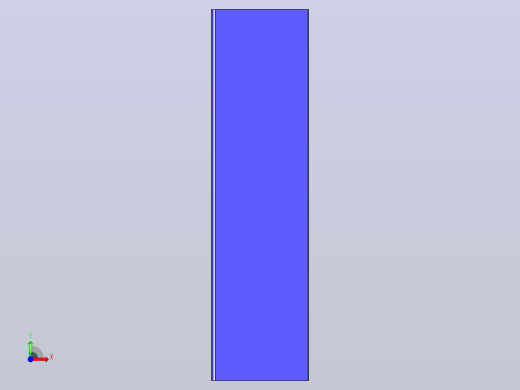 蓝色散热器尺寸25 x 12 6 x 6 5 mm孔18 3mm前视缩略图