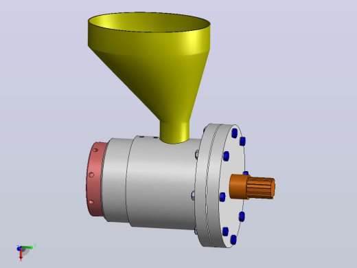 分离器分离设备meat-separator-模型格式为 stp stl